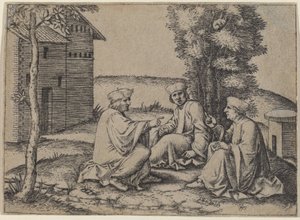 De tre legene av Marcantonio Raimondi
