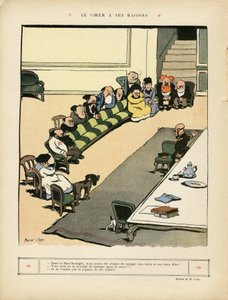 Illustrasjon av Marcel Capy (1865-1941) i Le Rire