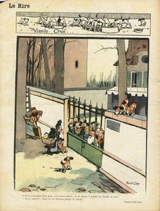 Illustrasjon av Marcel Capy (1865-1941) i Le Lire av Marcel Amable O.L. Capy