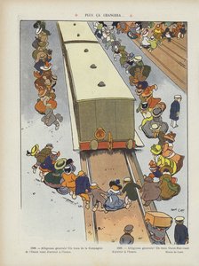 Jo flere ting endres? . Illustrasjon for Le Rire