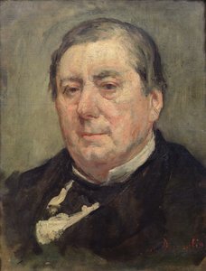 Portrett av Eugene Labiche (1815-1888) (maleri) av Marcellin Gilbert Desboutin
