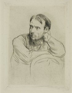 Portrett av Renoir av Marcellin Gilbert Desboutin