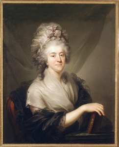 Grevinne av Franciszek Rzewuska, født Cetner, ca. 1780 av Marcello Bacciarelli