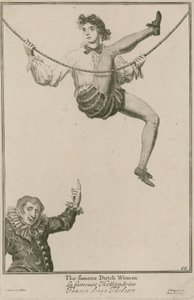 Bartholomew Fair, London: Den berømte nederlandske kvinnen, 1687