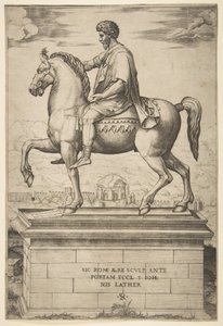 Rytterstatue av Marcus Aurelius, 1515-27.