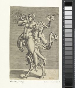 Satyr og nymfe