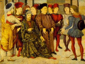 Fragment fra et Cassone-panel 