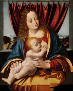 Madonna og barn av Marco d Oggiono