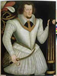 Portrett av Robert Devereux, 2. jarl av Essex av Marcus Gheeraerts