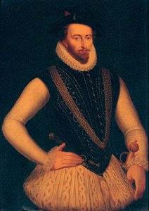 Portrett av Sir Walter Raleigh, 1595