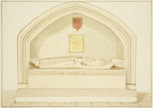 Monument of Robert, Earl of Gloucester, i South Aisle of St James