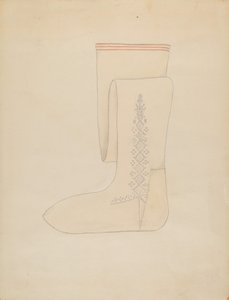 Strømper, c. 1936. av Margaret Concha