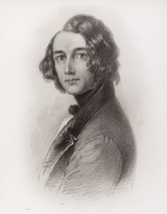 Charles Dickens (1812-1870), engelsk forfatter, 1844 av Margaret Gillies