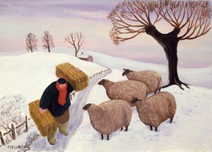 Bære høy til sauene om vinteren av Margaret Loxton