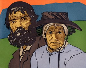 Et par gamle bønder fra Valais (Sveits) av Marguerite Burnat-Provins