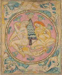 Familien (til minne om en sommer i de hvite fjellene) av Marguerite Zorach