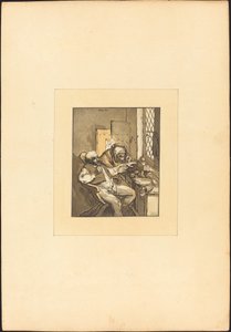 Landsbykirurg av Maria Catharina Prestel after Adriaen van Ostade