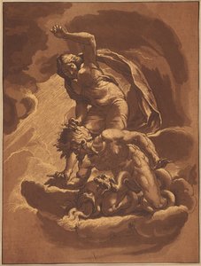 Sannhetens triumf over misunnelse av Maria Catharina Prestel after Jacopo Ligozzi