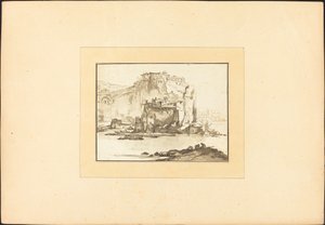 Middelhavets havlandskap av Maria Catharina Prestel after Thomas Wyck