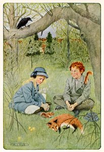 "Det virket knapt utholdelig å forlate en slik herlighet" fra The Secret Garden av Frances Hodgson Burnett (1849-1924)
