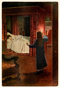 "Hvem er du? - Er du et spøkelse?" fra The Secret Garden av Frances Hodgson Burnett (1849-1924)