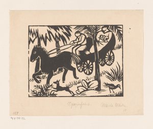 Ekskursjon (original tittel på objekt) av Maria Uhden (signed by artist)