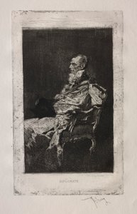 Diplomat av Mariano Fortuny y Marsal