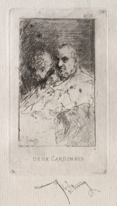 To kardinaler av Mariano Fortuny y Marsal