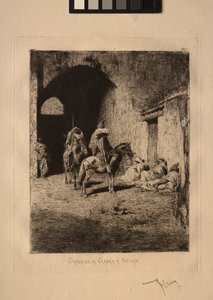 Casbah-vakt i Tetuan.