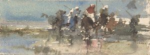 Moors on Horseback, ca. 1854-74.