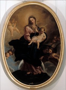 Madonna og barnet, 1700-tallet (maleri) av Mariano Salvador de Maella