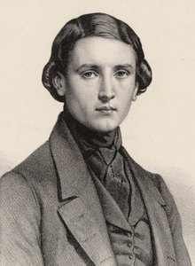 Portrett av organisten og komponisten Louis James Alfred Lefébure-Wely 1817-1869, 1840.