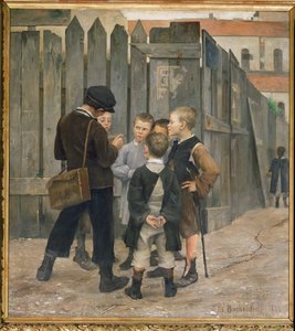 Et møte (maleri på lerret) av Marie Bashkirtseff