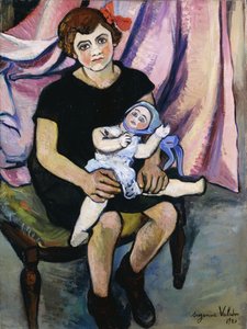 Jente med en dukke; Jente med en dukke, 1920