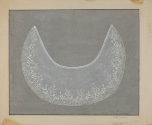 Brodert krage, ca. 1936. av Marie Famularo