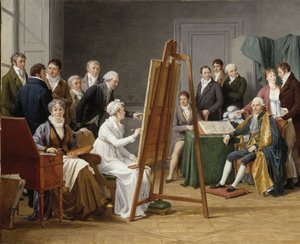 Tiden i Atelier of Madame Vincent av Marie Gabrielle Capet