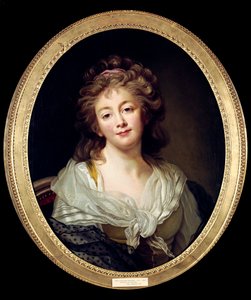 Selvportrett. Maleri av Marie Genevieve Bouliard (1772-1819)