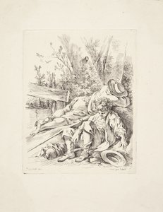 To gutter sover oppe i et tre av Marie Jeanne Boucher