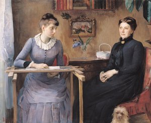 Hjemme eller intimitet, 1885