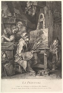 Maleri, 1752. av Marie Madeleine Igonet