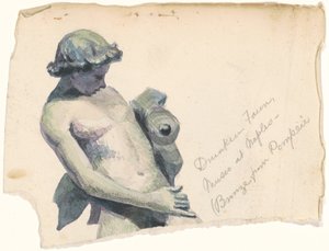 Drunken Faun, Museo i Napoli av Marietta Minnigerode Andrews