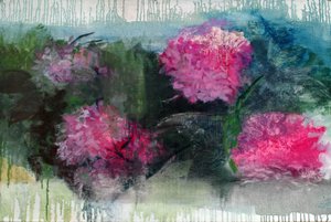 Hortensia, 2023 (olje på lerret)