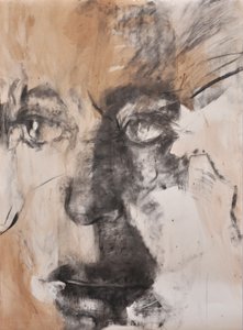 Blikket, 2014 (blandet teknikk på papir)