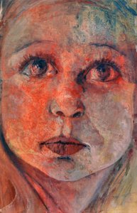 Ansikt, 2014 (olje på lerret)