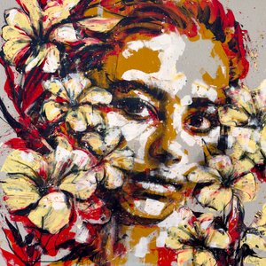 Somnium nr. 2, serie XV, 2024 (akryl og olje på omvendt lerret)