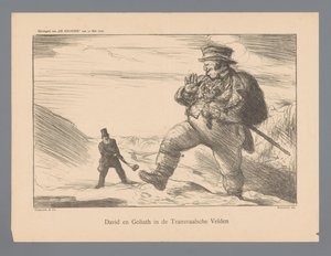 David og Goliat i Transvaalsche Velden (tittel på objekt)
