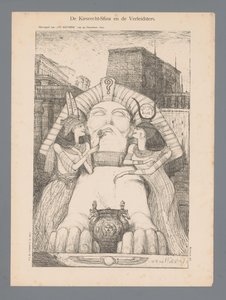 Suffrage Sphinx and the Temptresses (tittel på objekt) av Marius Bauer