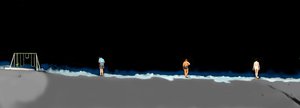 Night Lives Scene 7, 2016 (digitale medier) av Marjorie Weiss