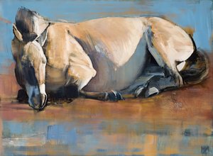 Blue Sky Day, (Przewalski), 2014,