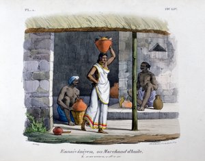 Oljehandler, 1828 av Marlet et Cie